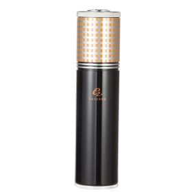 GALINER Aluminium Alloy Travel Cigar Humidor Metal Jar Cigar Tube Holder W/ Hygrometer Humidifer Cigar Accessoires Case (Color: Black)