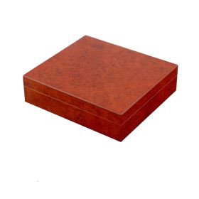GALINER Classic Cigar Humidor Box Cedar Wood Case W/ Magnets Hygrometer Humidifier For Cigars Travel Humidor (Color: HC-07R)