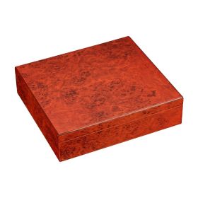 Charuto Cedar Wood Travel Humidor Puro Box Cigar Case W/ Hygrometer Humidifier Cigar Humidor Box For Cigars (Color: Style 2)